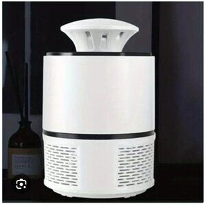 USB-Powered Electric Mosquito Killer Lamp Lightwave Technology Indoor Use White
